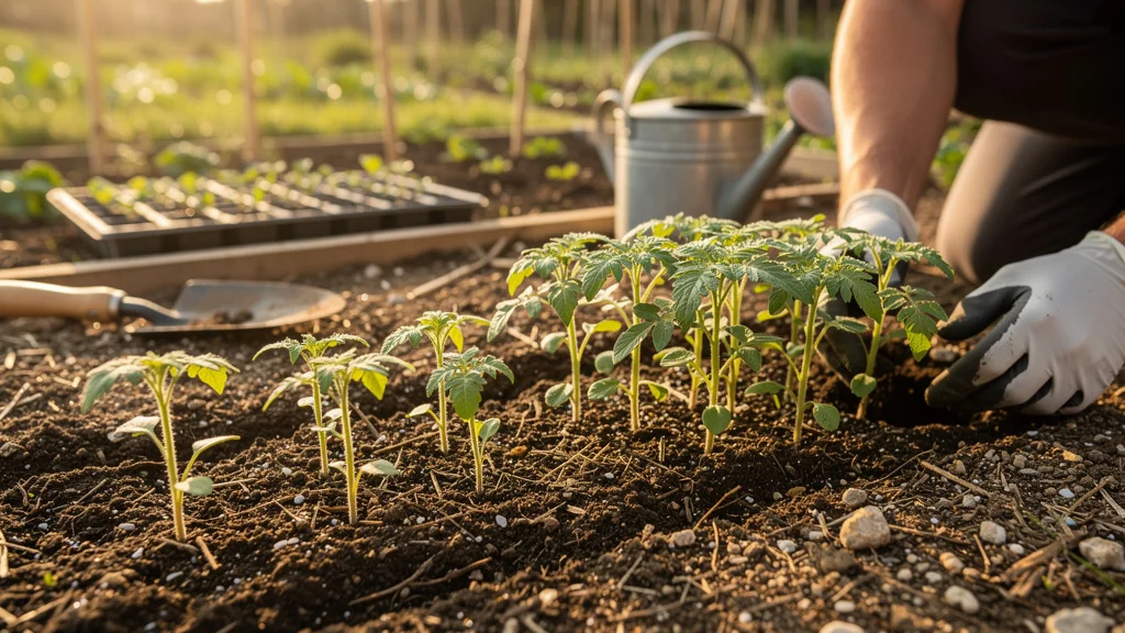 Semis de tomates sur sol argilo-calcaire, protocole de levée le plus performant
