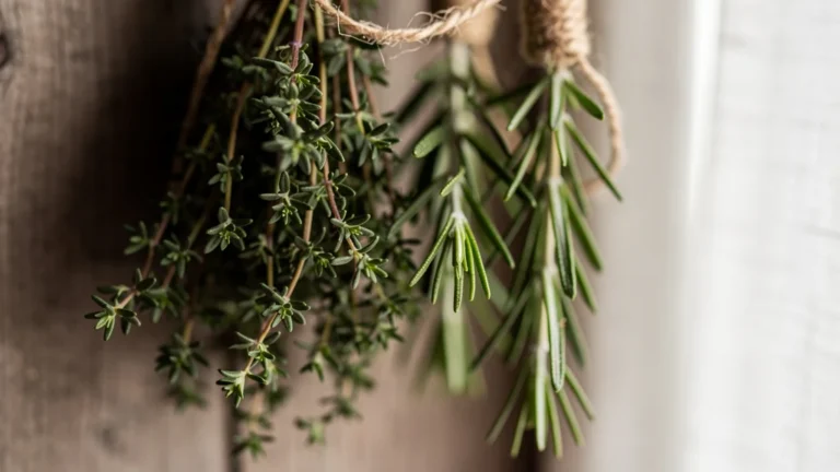 Sécher et conserver mes aromatiques a prolongé mon jardin jusqu'en hiver